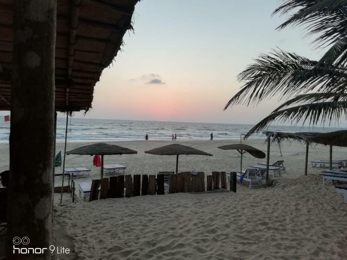 Blue Corner Beach Huts & Restaurant Benaulim Kültér fotó